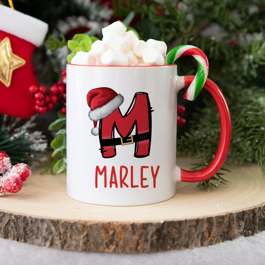 Personalised Christmas Mug, Stocking Filler, Christmas Eve Box, Hot Chocolate Mug
