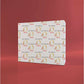 Personalised Christmas Wrapping Paper Snowman Gold Initial