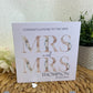 Personalised Congratulations Wedding Day Card Mr & Mrs | Mr & Mr | Mrs & Mrs
