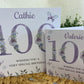 Personalised Birthday Card For Her Lilac Floral Age