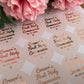 Personalised Gloss Foil First Holy Communion Party Bag Stickers