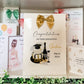 congratulations cards and congratulations cards on a shelf