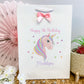 Personalised Birthday Gift Bag Unicorn