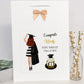 Personalised Congratulations on Your Graduation Gift Bag Female Girl Daughter Granddaughter Niece