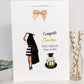 Personalised Congratulations on Your Graduation Gift Bag Female Girl Daughter Granddaughter Niece