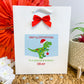 Personalised Christmas Gift Bag Dinosaur