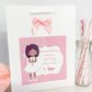 Personalised First Holy Communion Gift Bag - 4 Hair Colour Options