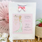 Personalised Baby Shower Card Elegant Mummy