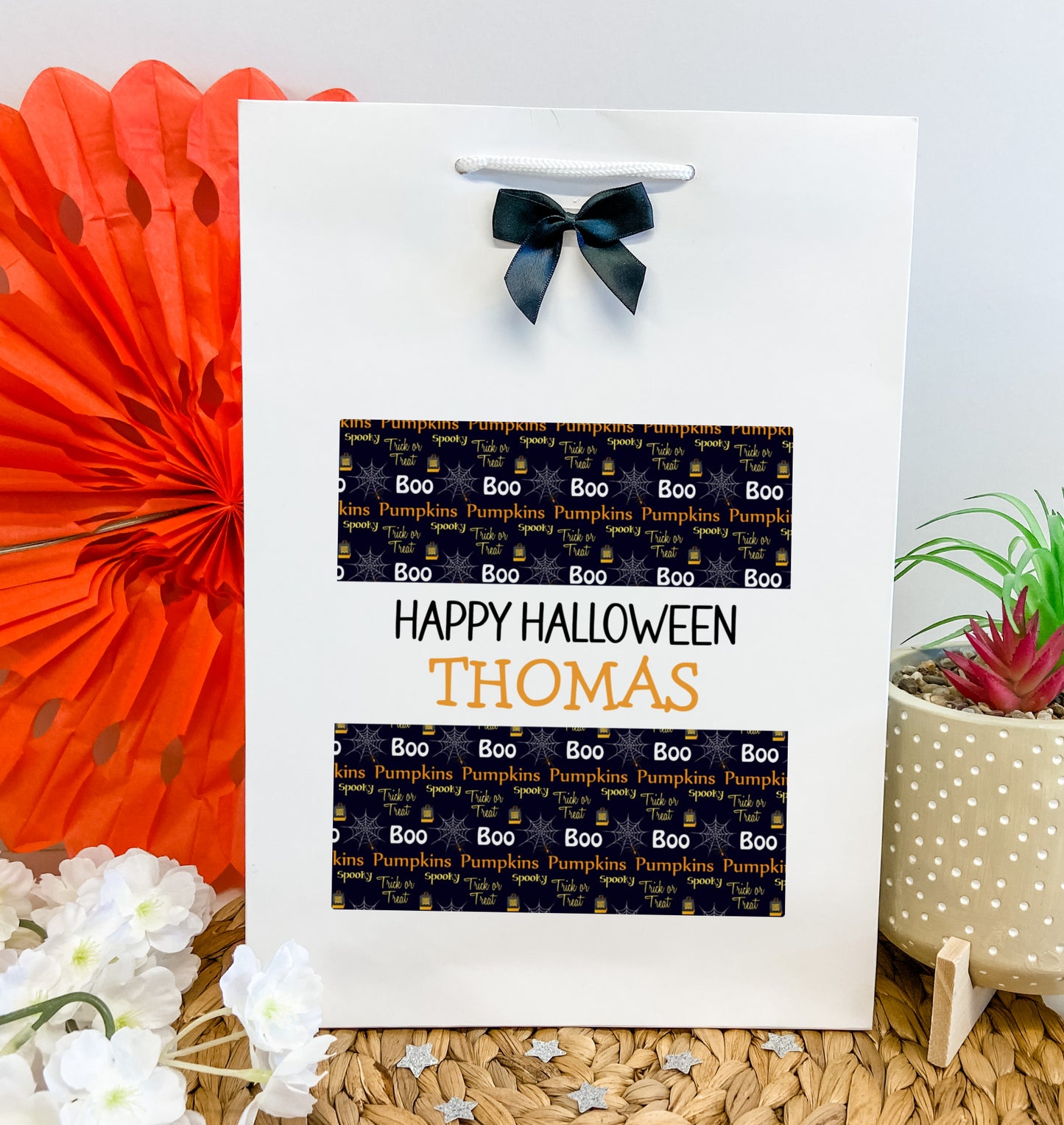 Personalised Halloween Gift Bag