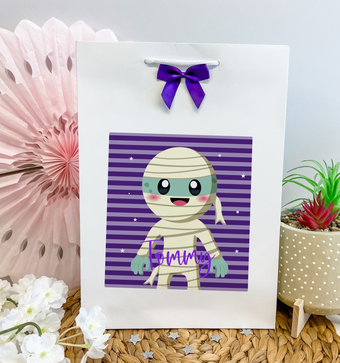 Personalised Mummy Halloween Gift Bag