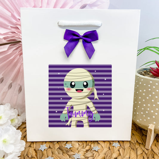 Personalised Mummy Halloween Gift Bag
