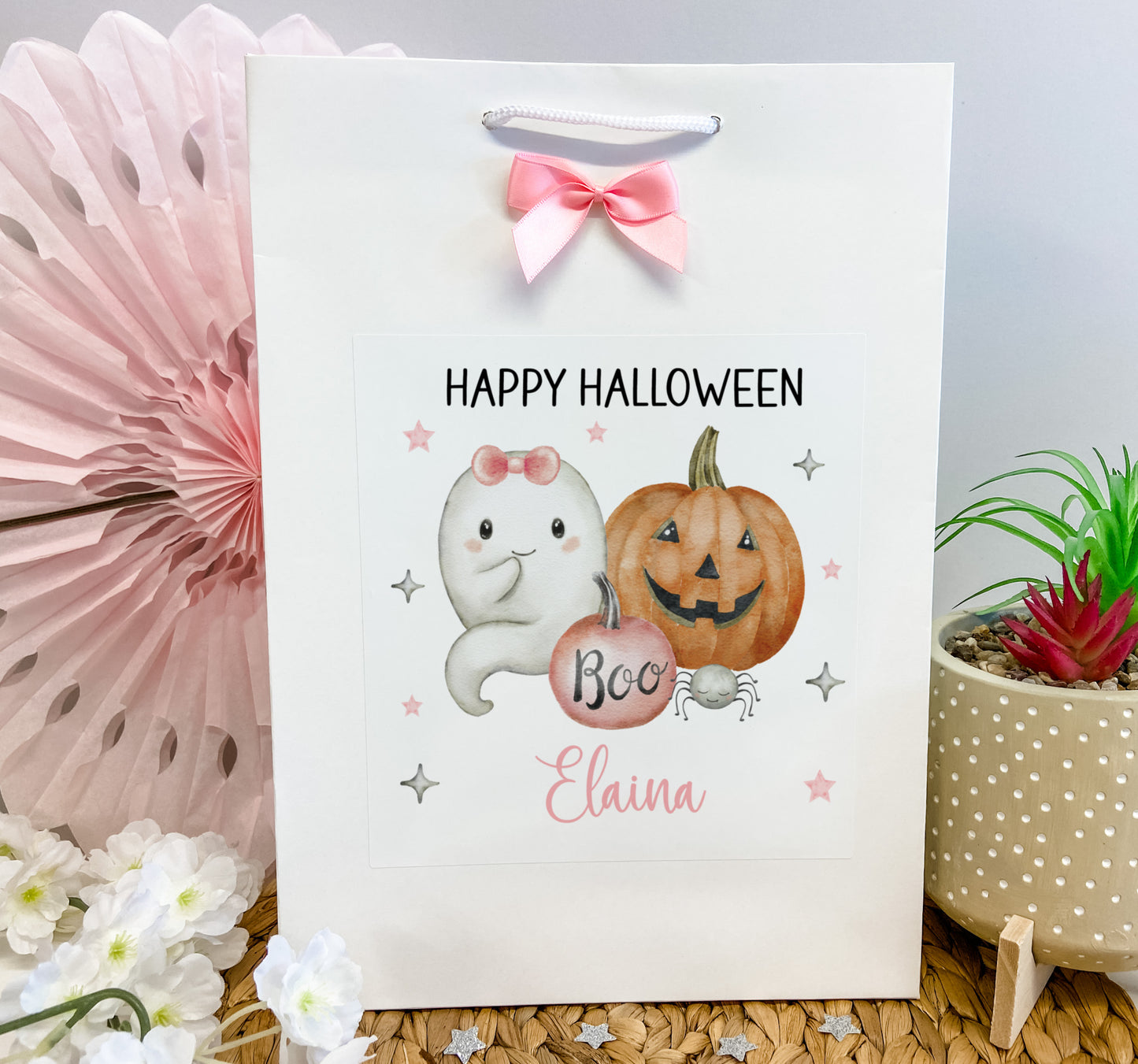 Personalised Halloween Gift Bag