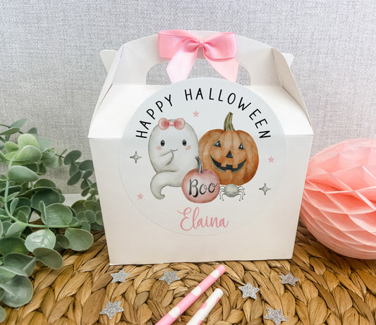Personalised Halloween Treat Gift Box