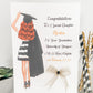Personalised Female Congratulations on your Graduation Card