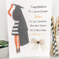Personalised Female Congratulations on your Graduation Card