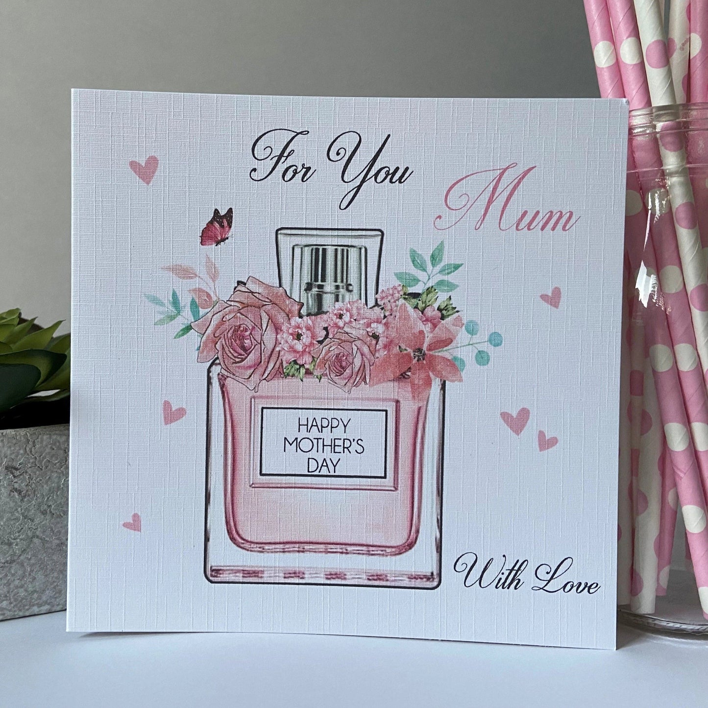 Personalised Handmade Mother's Day Card 