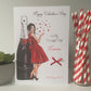 Personalised Handmade Valentine's Day Card Wife Girfriend