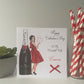 Personalised Handmade Valentine's Day Card Wife Girfriend