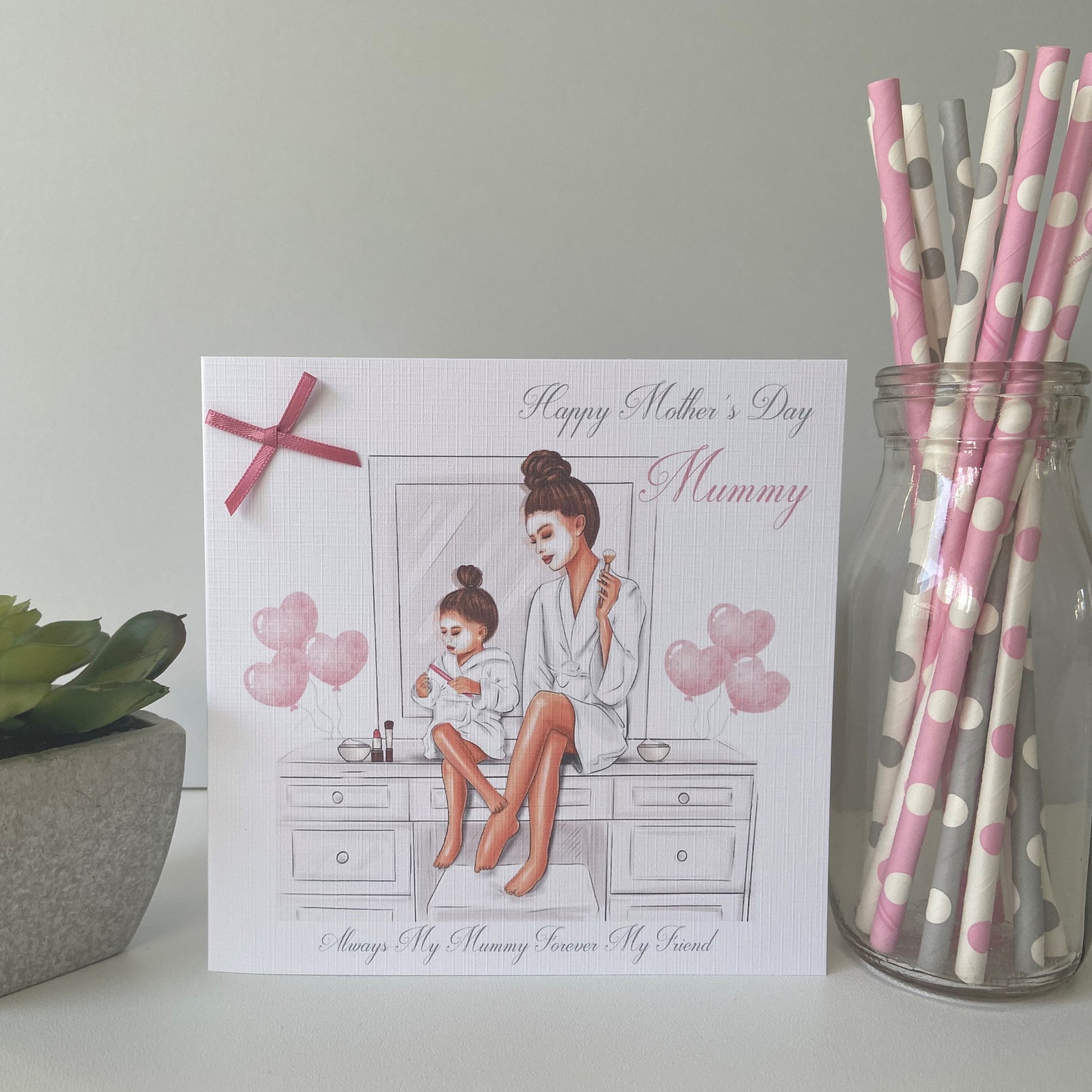 Personalised Handmade Mother's Day Card