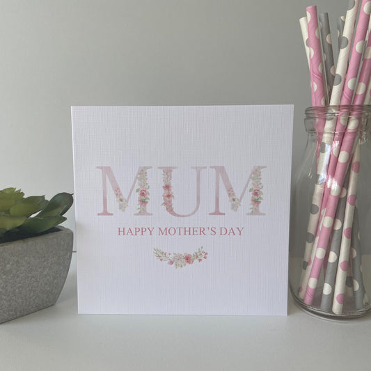 Personalised Mother's Day Card
