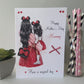 Personalised Handmade Mother's Day Card Minnie Mouse