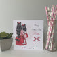 Personalised Handmade Mother's Day Card Minnie Mouse