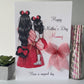 Personalised Handmade Mother's Day Card Minnie Mouse