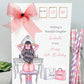 Personalised Female Girl Birthday Card Dressing Table Teenager Granddaughter Daughter Wife Girlfriend Sister Auntie Niece 16th 18th 21st 30th 40th 50th