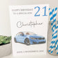 Personalised Birthday Card Sports Car