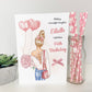 Personalised Female Teenager Girl Birthday Card