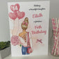 Personalised Female Teenager Girl Birthday Card