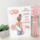 Personalised Female Teenager Girl Birthday Card