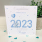Personalised Congratulations New Grandparents Baby Boy Card 2023