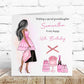 Personalised Female Girl Birthday Card