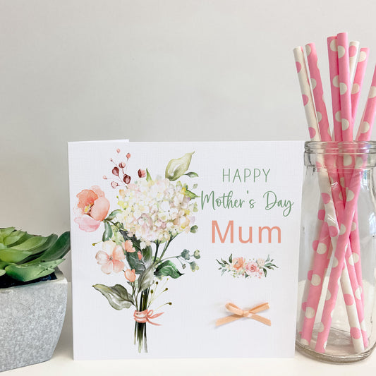 Personalised Mother's Day Card Mum Mam Mom Nan Nanny Gran Granny