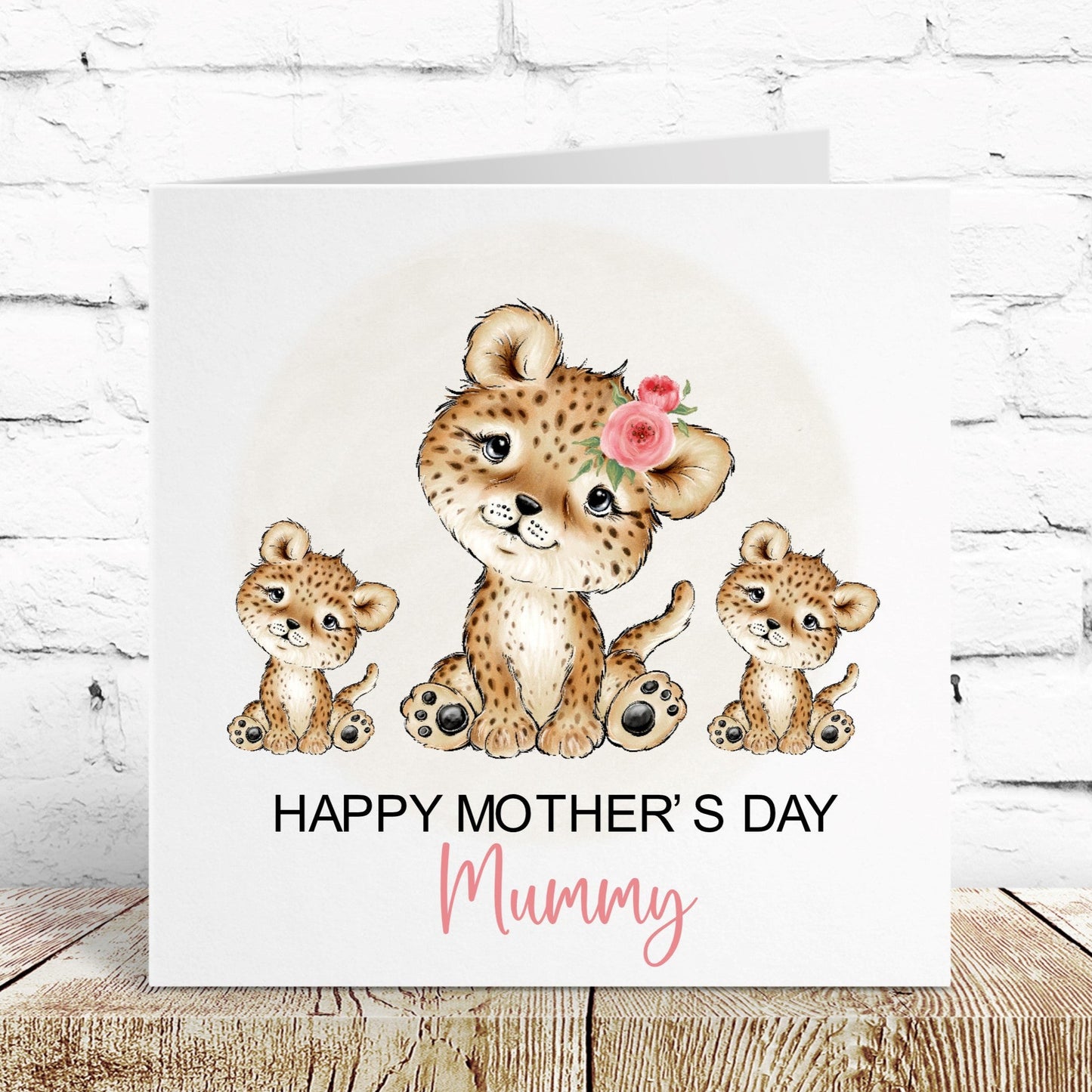 Personalised Mothers Day Card Mummy, Mum, Mom, 