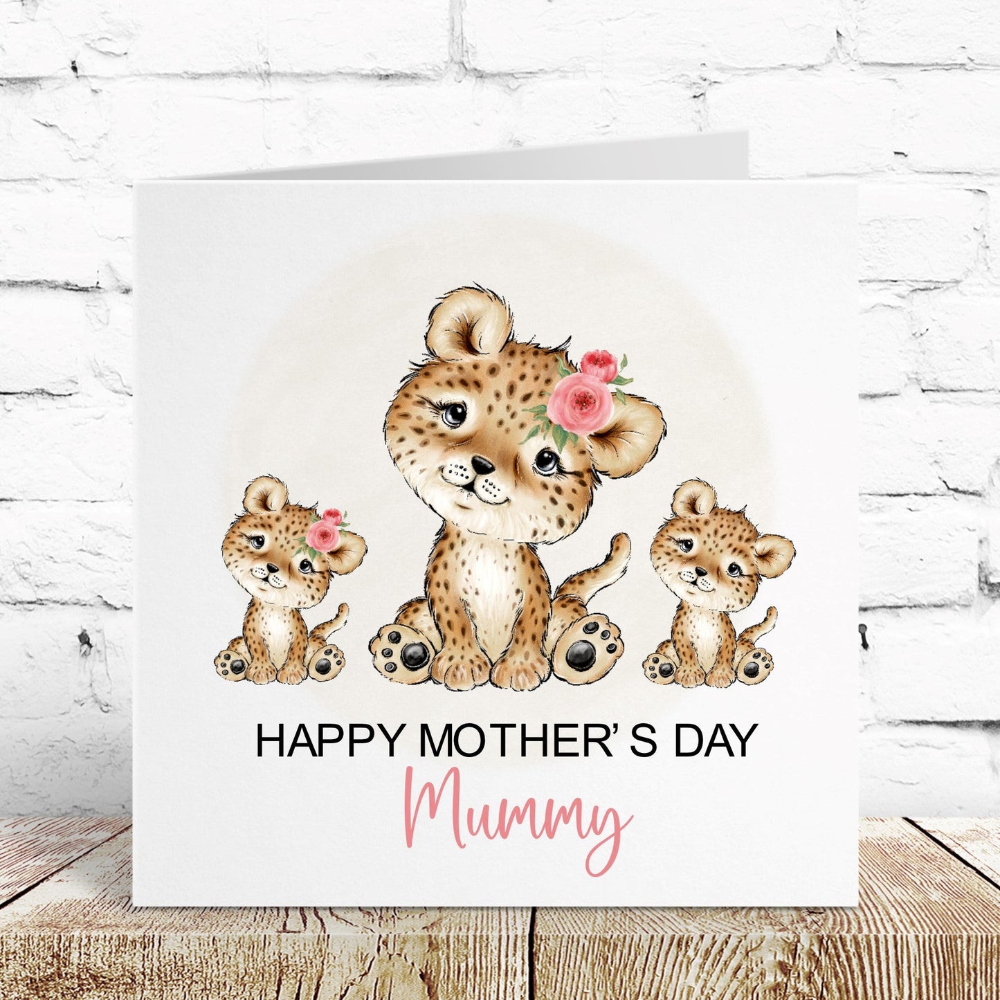 Personalised Mothers Day Card Mummy, Mum, Mom, 
