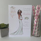 Personalised Baby Shower Card Elegant Mummy
