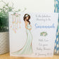 Personalised Baby Shower Card Elegant Mummy