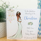 Personalised Baby Shower Card Elegant Mummy