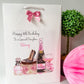 Personalised Female Luxury Gift Bag 18th 2st 30th 40th