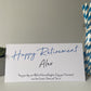 Personalised Gift Voucher Card Retirement Money Wallet Male Female