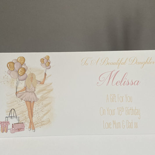 Personalised Birthday Gift Wallet For Girls