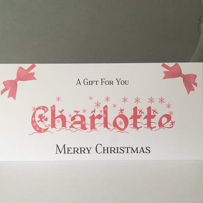 Personalised Christmas Gift Wallet