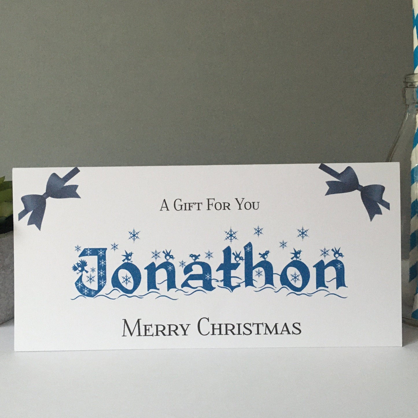 Personalised Christmas Gift Wallet
