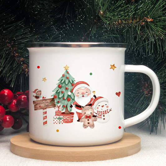 Personalised Santa Christmas Mug