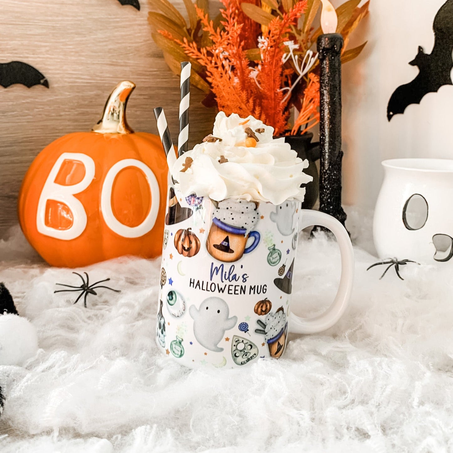 Personalised Halloween Ceramic Mug 