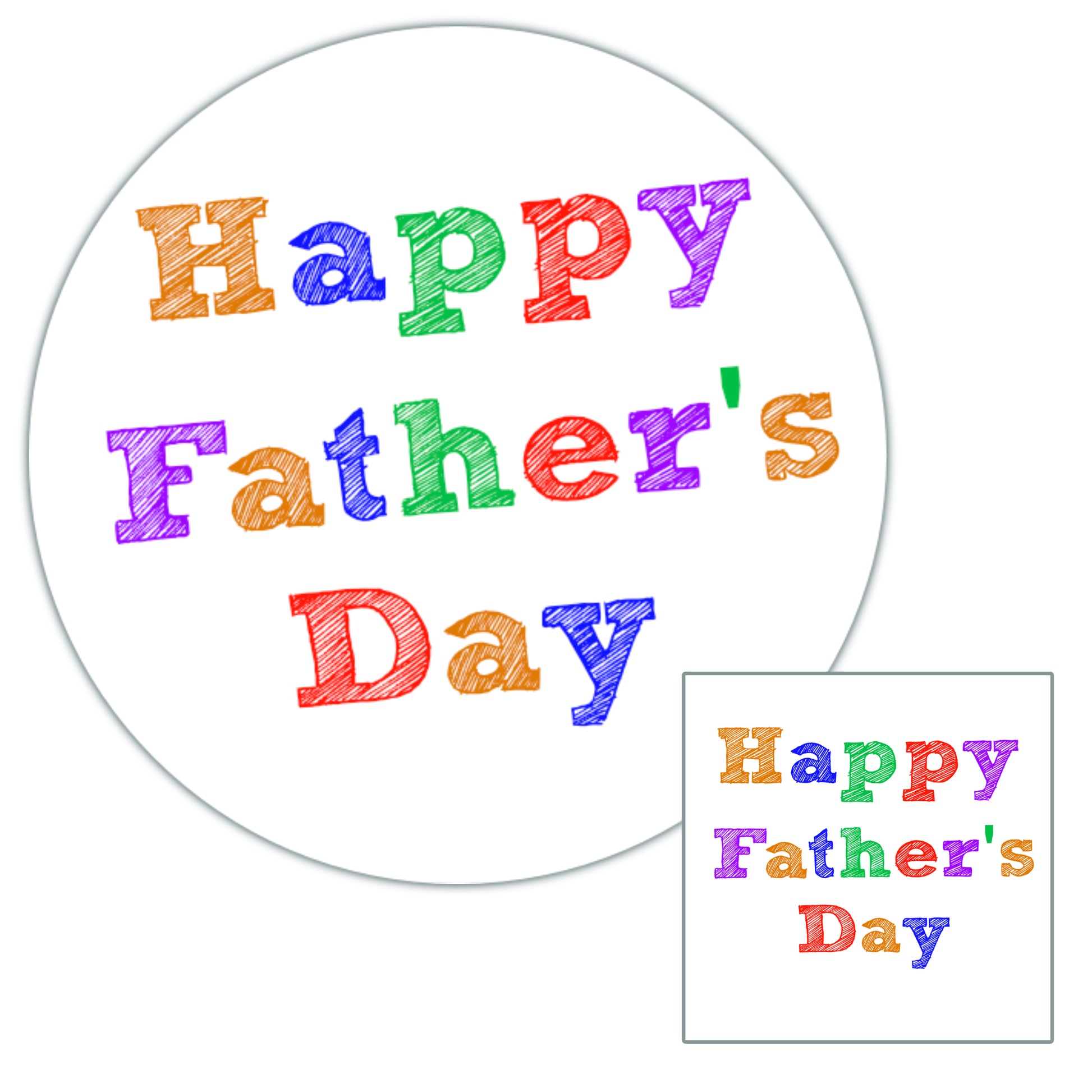 Happy Father's Day Stickers