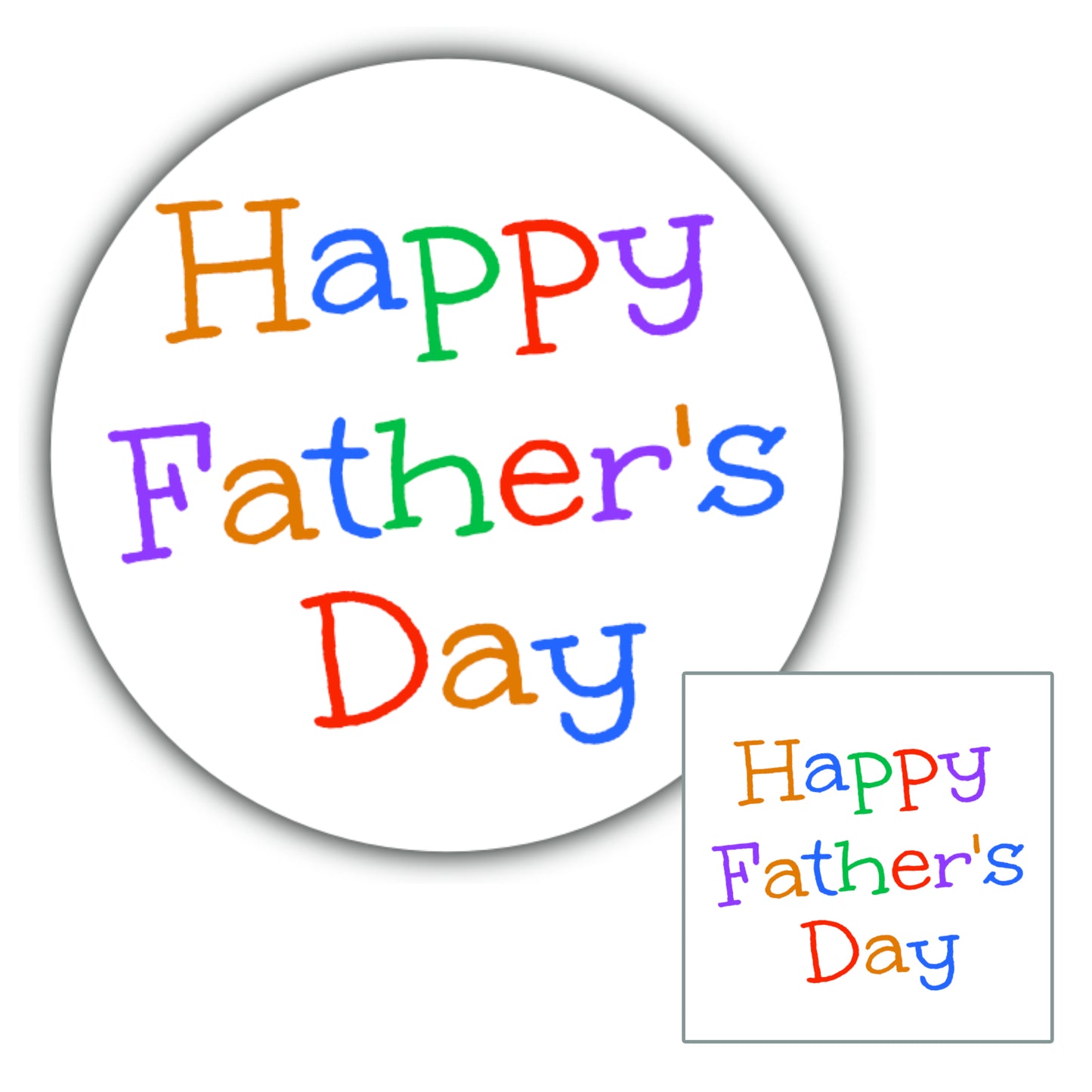 Happy Father's Day Stickers