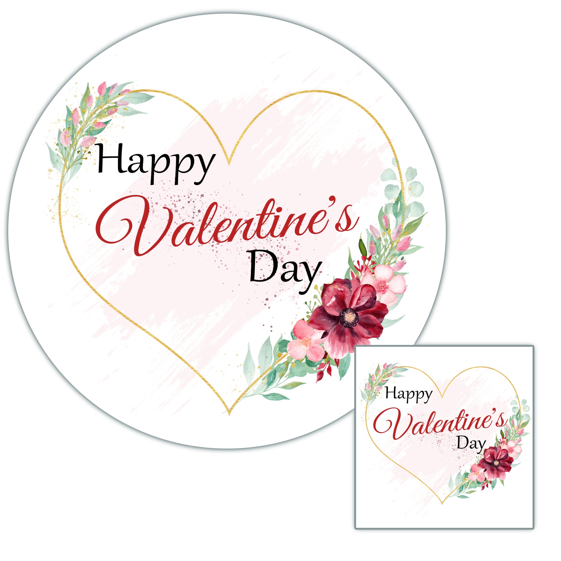 Happy Valentine's Day Stickers